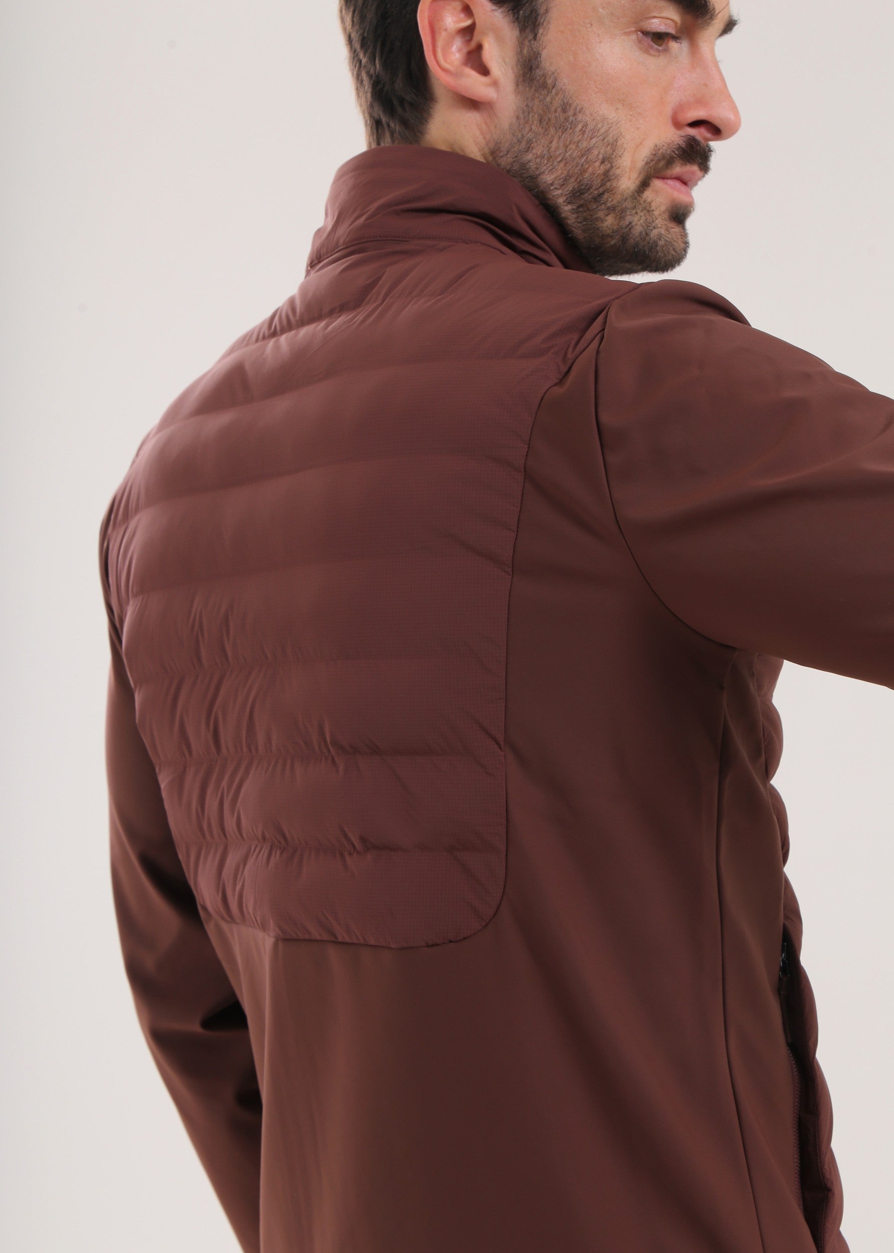 MICHEY - CHOCOLATE jacket - man - Chervò USA