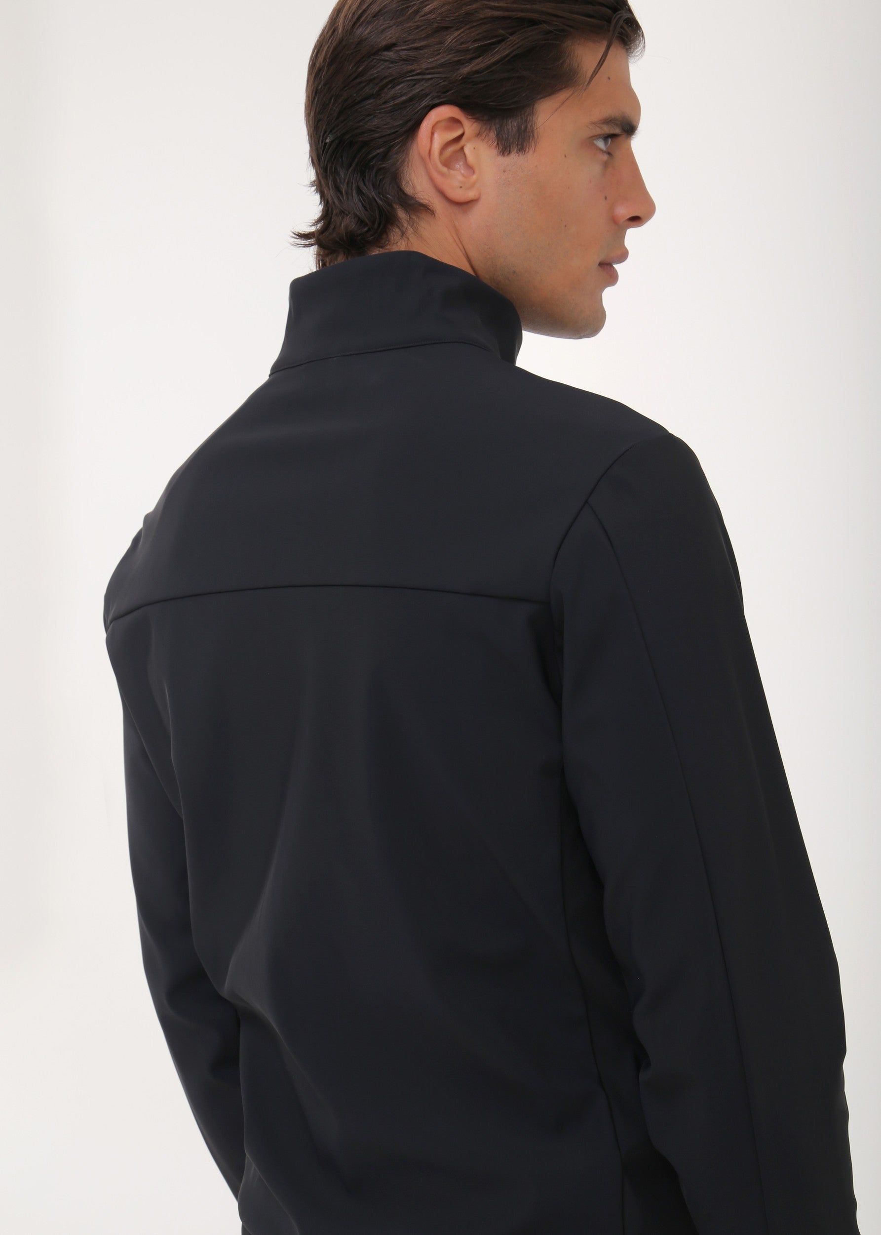 MILLER - MIDNIGHT BLACK jacket - man - Chervò USA