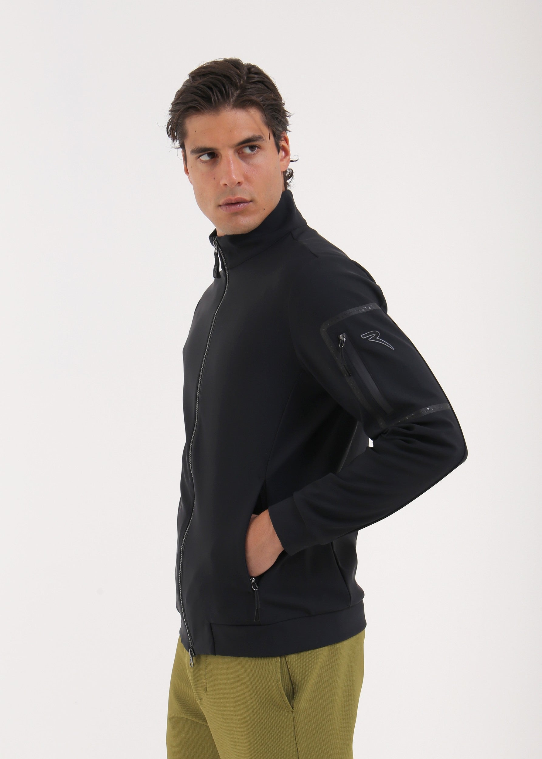MILLER - MIDNIGHT BLACK jacket - man - Chervò USA