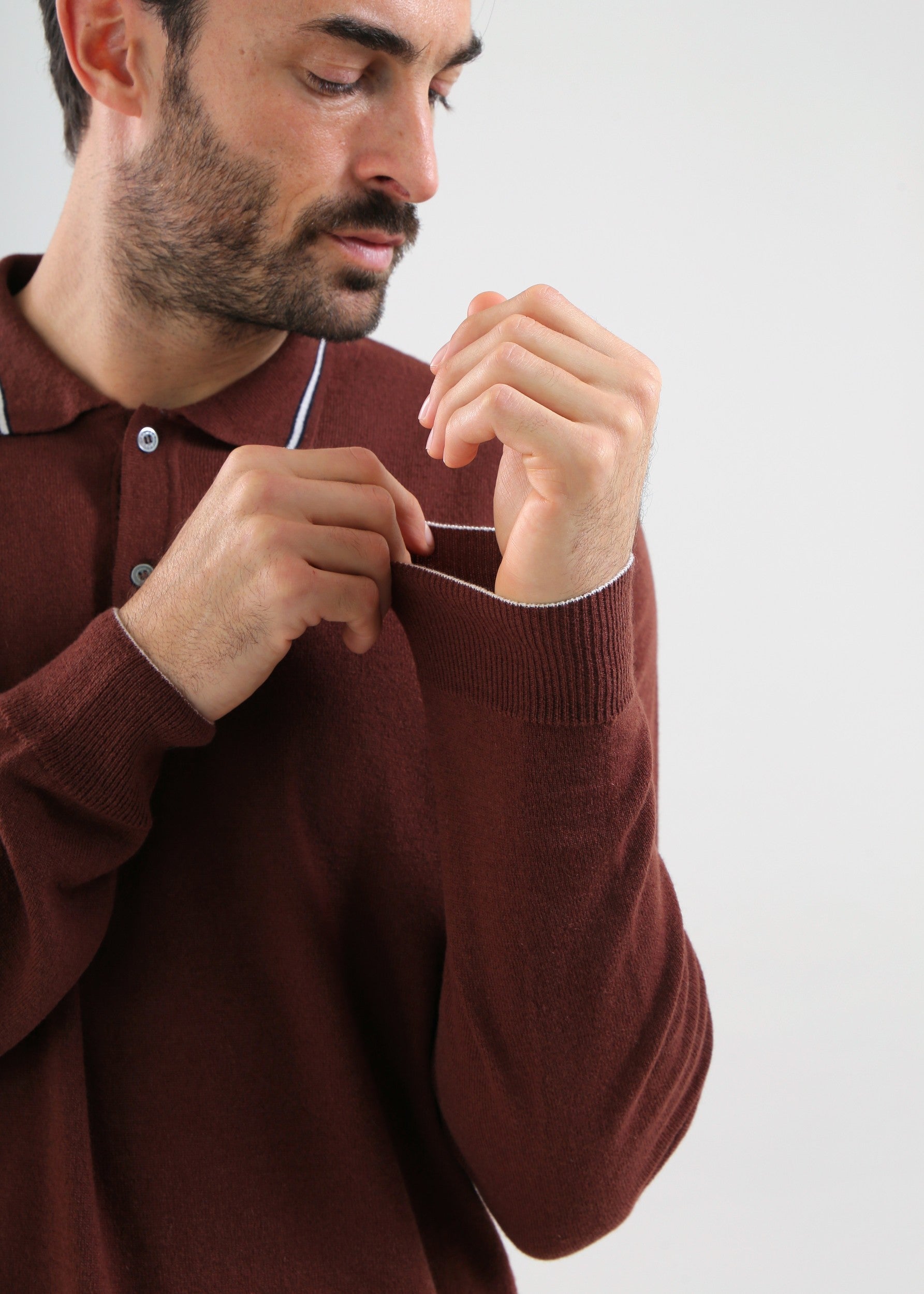 NITRATO - CHOCOLATE knitwear - man - Chervò USA