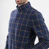 PALACE - NAVY CHECK sweater - man - Chervò USA