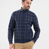 PALACE - NAVY CHECK sweater - man - Chervò USA