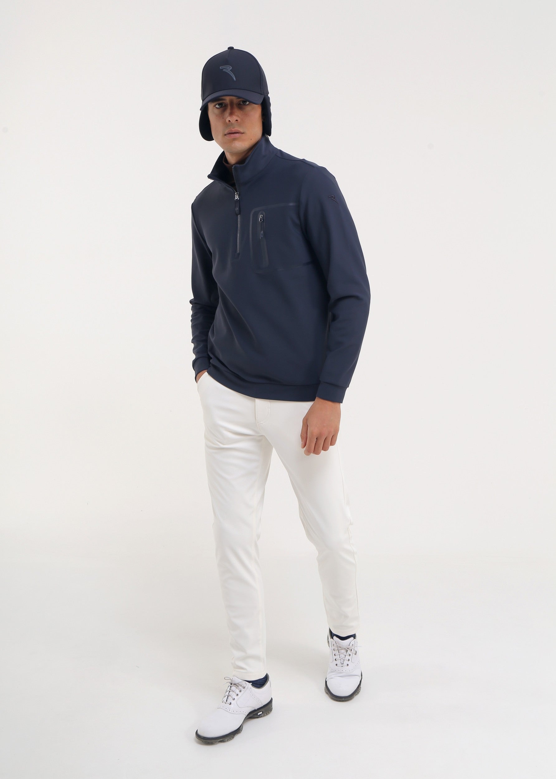PELTRO - TIMELESS NAVY sweater - man - Chervò USA