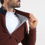 PUERTO - CHOCOLATE sweater - man - Chervò USA