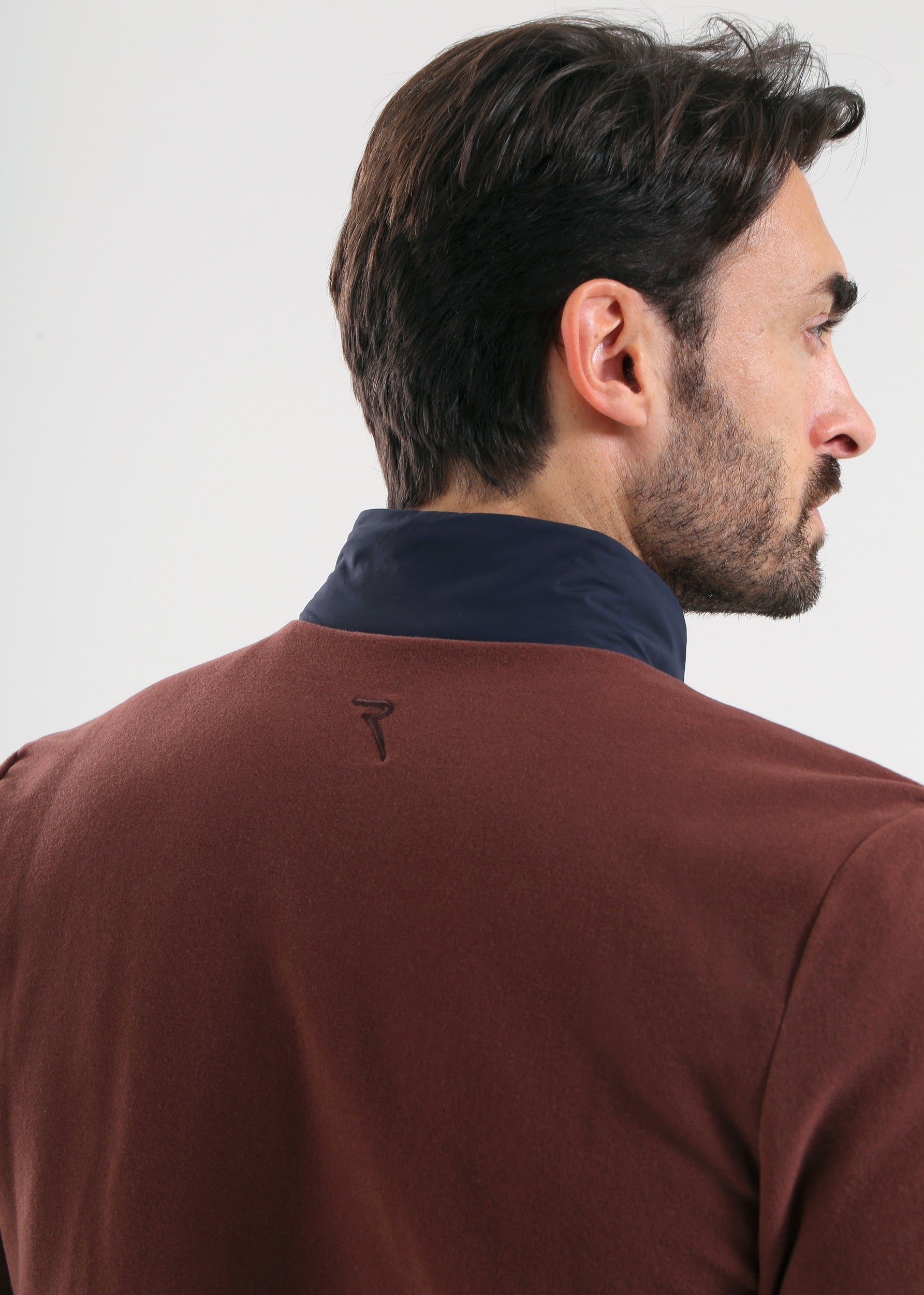 PUERTO - CHOCOLATE sweater - man - Chervò USA