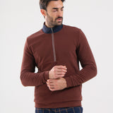 PUERTO - CHOCOLATE sweater - man - Chervò USA