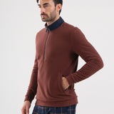 PUERTO - CHOCOLATE sweater - man - Chervò USA