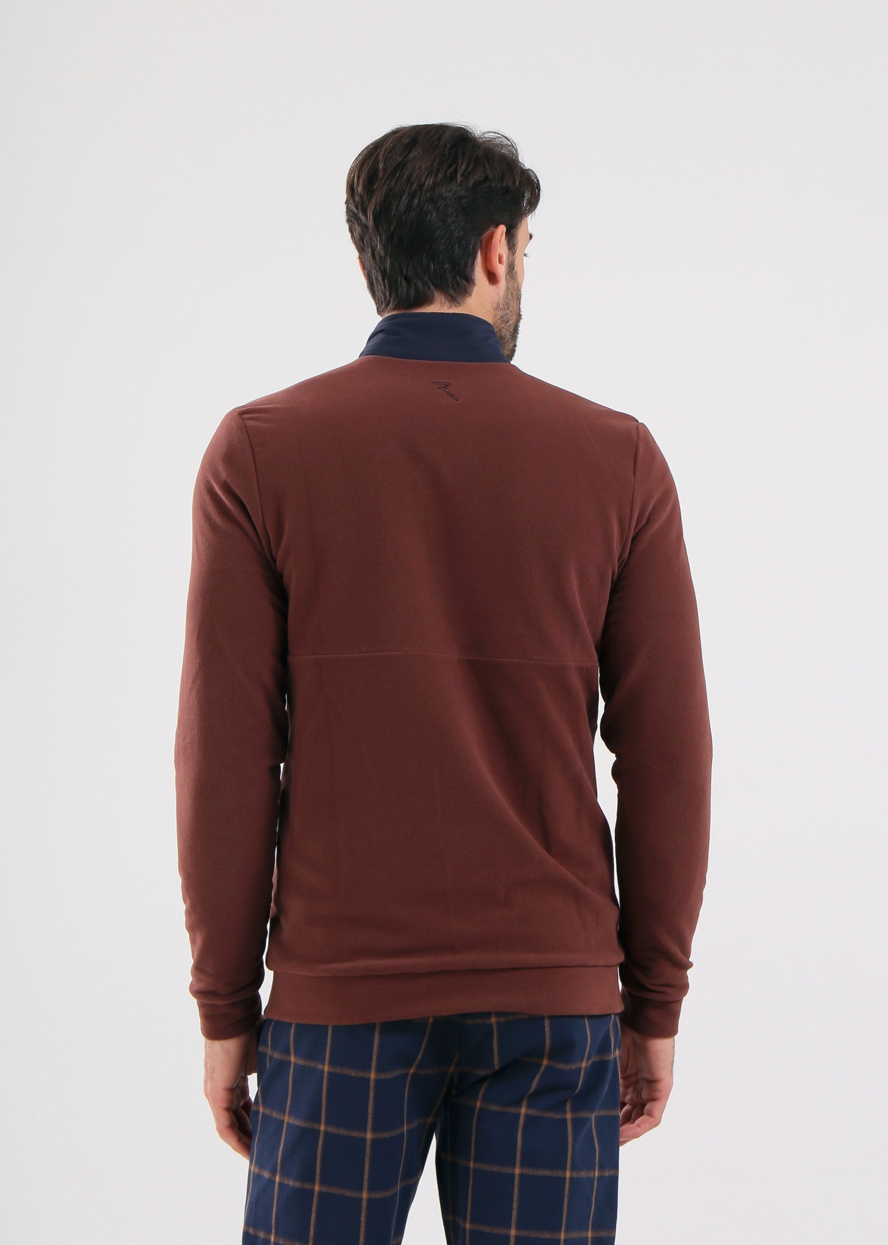 PUERTO - CHOCOLATE sweater - man - Chervò USA