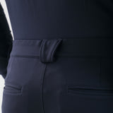 STEIMBERG - MIDNIGHT BLACK trousers - man - Chervò USA
