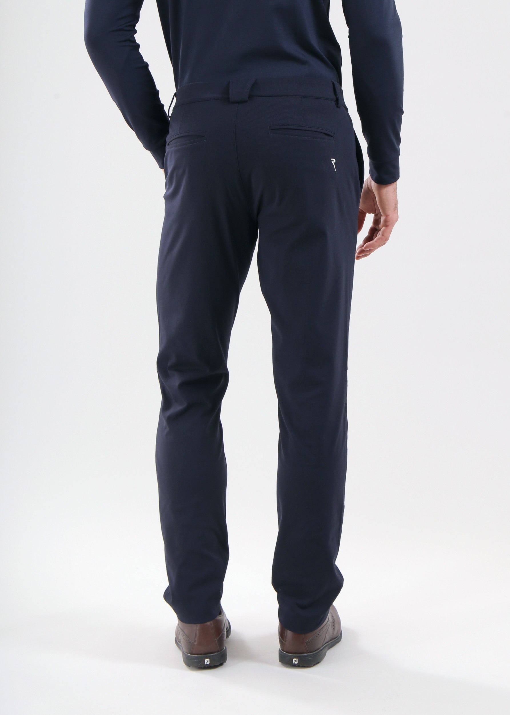 STEIMBERG - MIDNIGHT BLACK trousers - man - Chervò USA