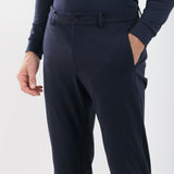 STEIMBERG - MIDNIGHT BLACK trousers - man - Chervò USA