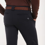 STEIMBERG - MIDNIGHT BLACK trousers - man - Chervò USA
