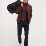 STEIMBERG - MIDNIGHT BLACK trousers - man - Chervò USA