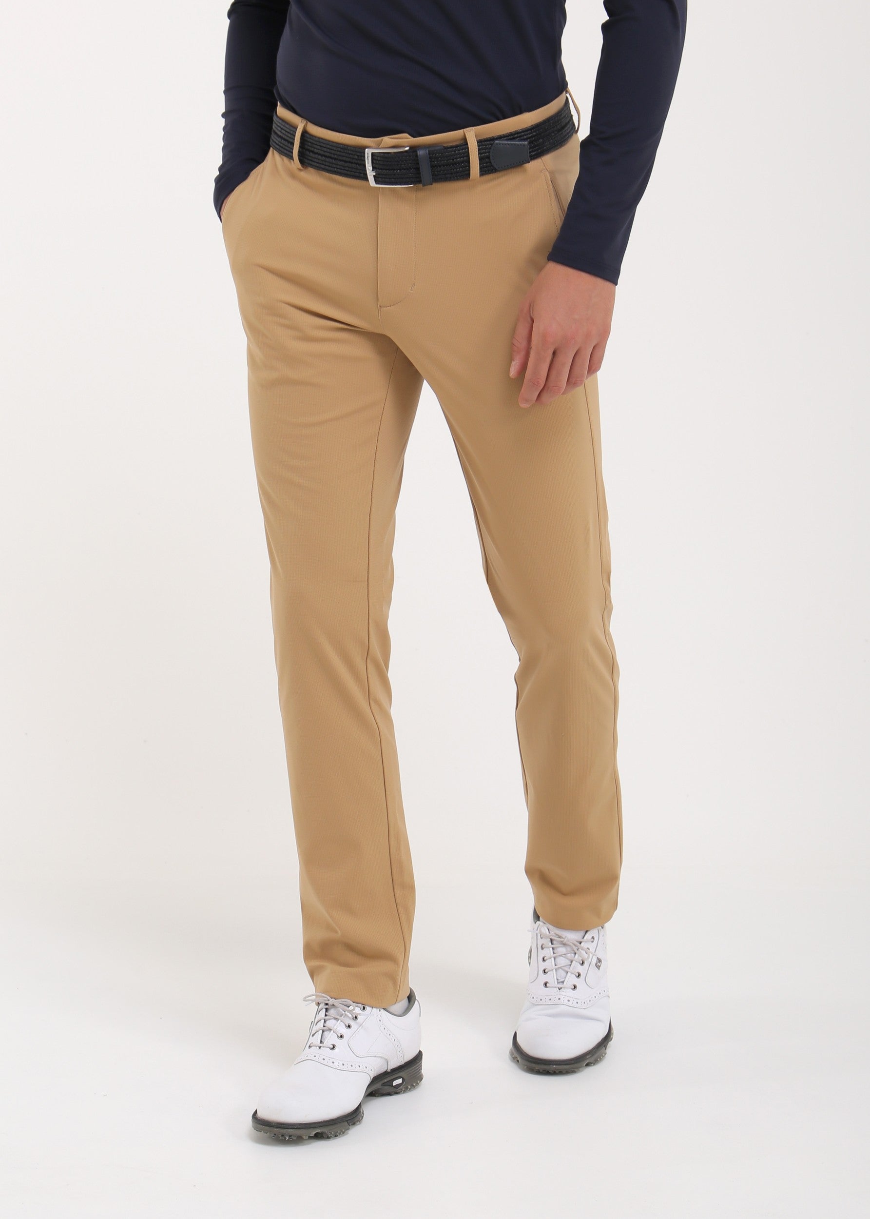 STEIMBERG - MIDNIGHT BLACK trousers - man - Chervò USA