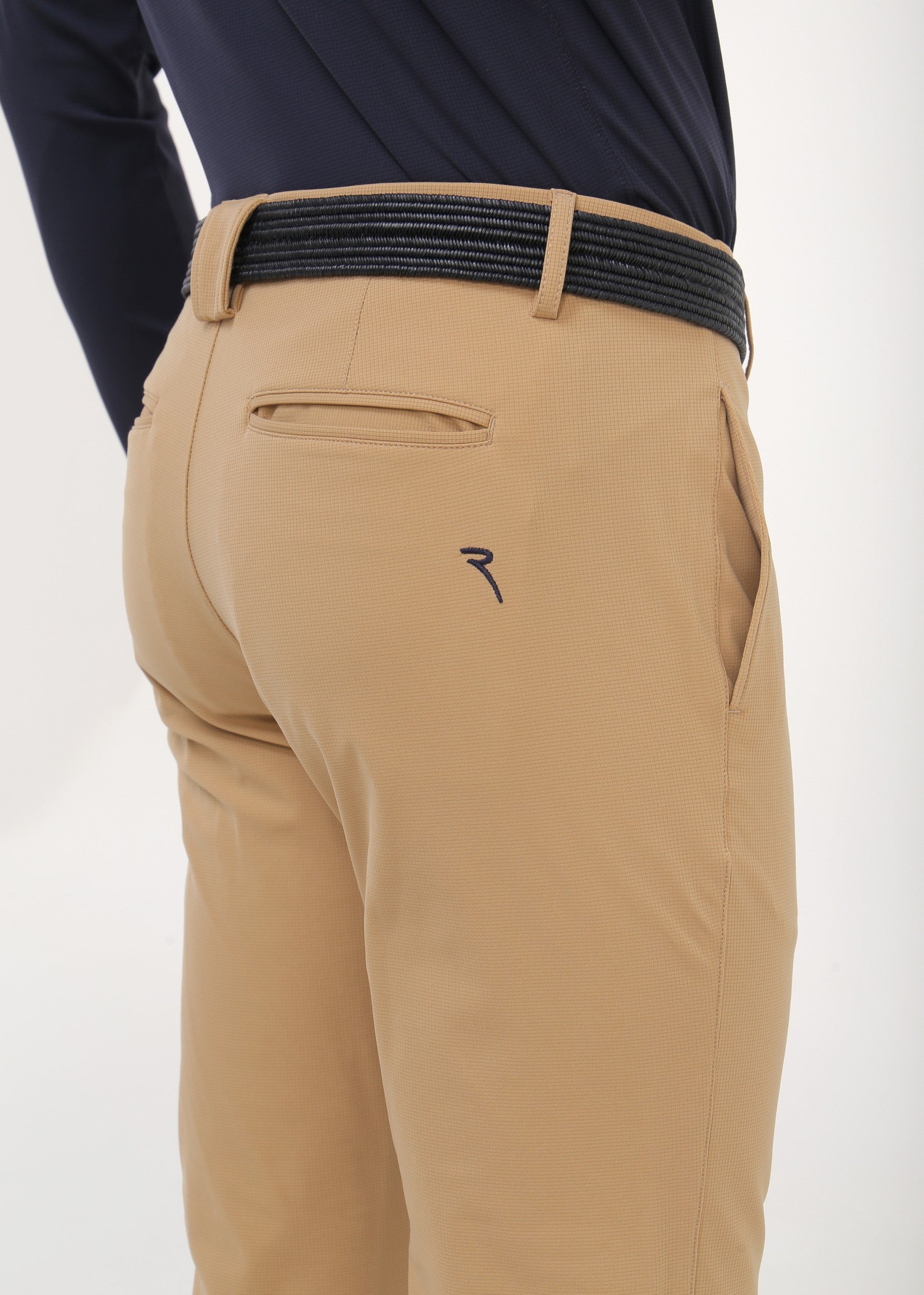 STEIMBERG - MIDNIGHT BLACK trousers - man - Chervò USA