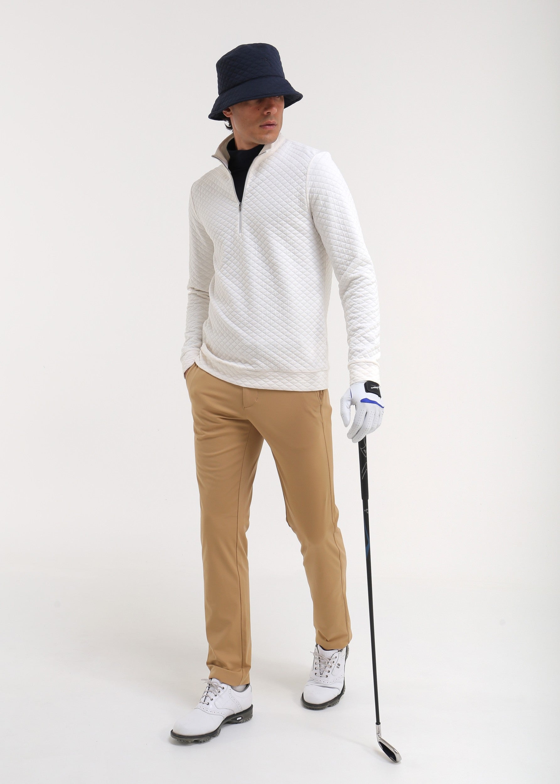 STEIMBERG - MIDNIGHT BLACK trousers - man - Chervò USA