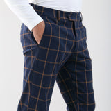 STEIN - AUTUMN TWEED trousers - man - Chervò USA