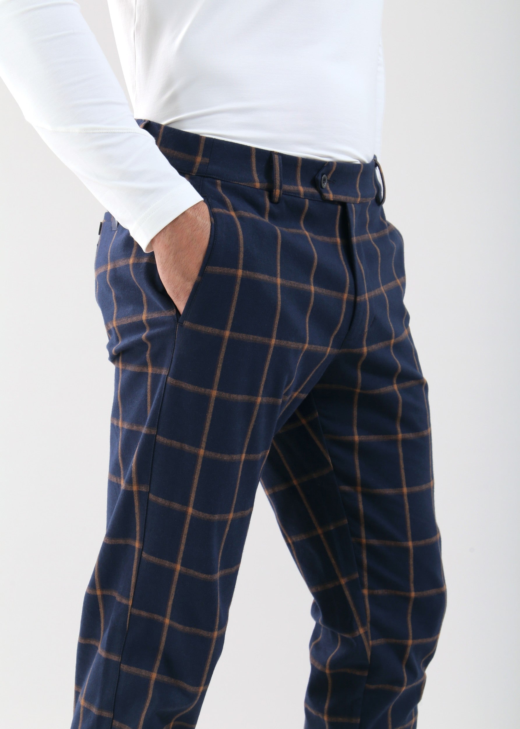 STEIN - AUTUMN TWEED trousers - man - Chervò USA