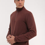 TAGO - CHOCOLATE turtleneck - man - Chervò USA