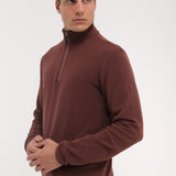 TAGO - CHOCOLATE turtleneck - man - Chervò USA
