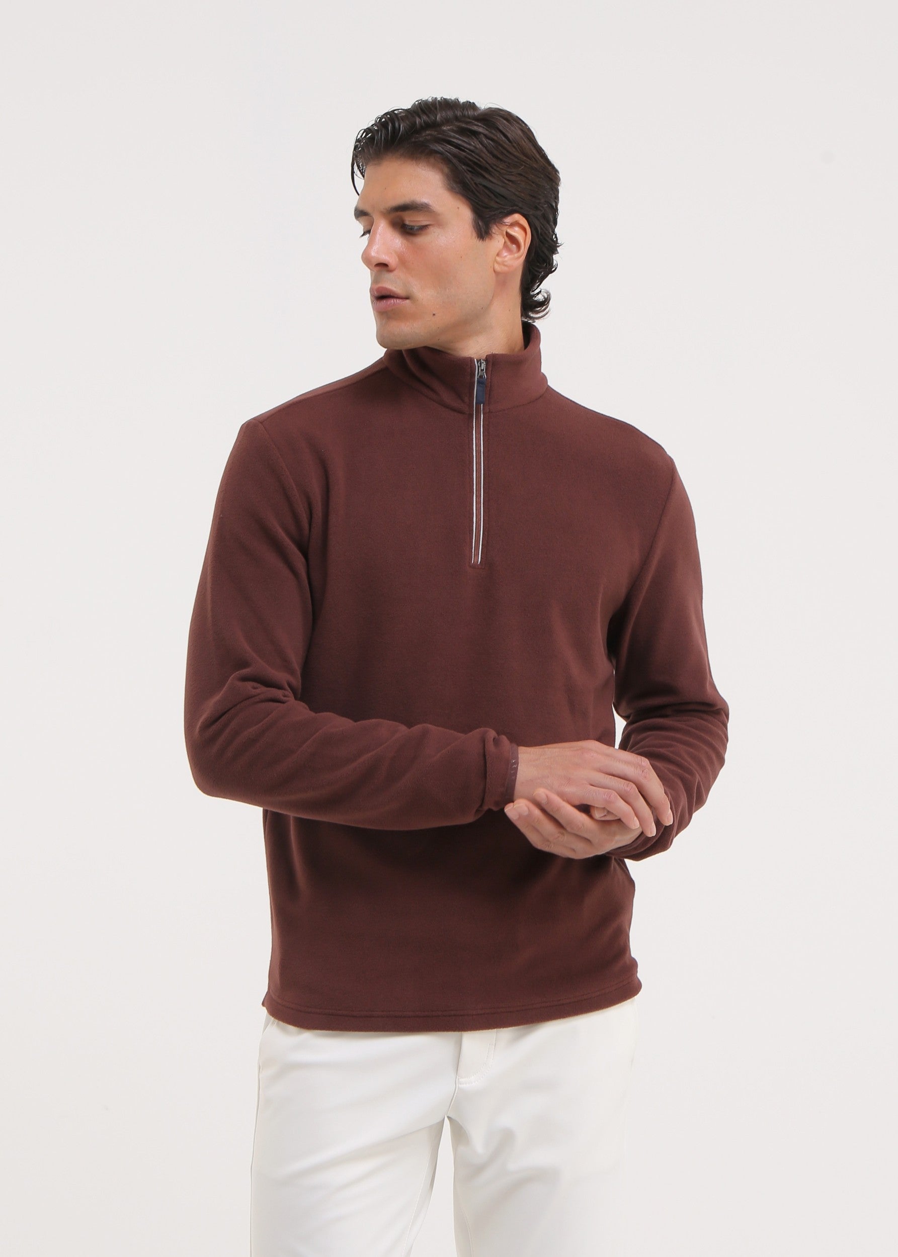 TAGO - CHOCOLATE turtleneck - man - Chervò USA
