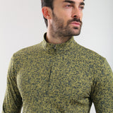 THOMAS - ENVY GREEN PIXELS turtleneck - man - Chervò USA