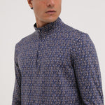 THOMAS - ENVY GREEN PIXELS turtleneck - man - Chervò USA