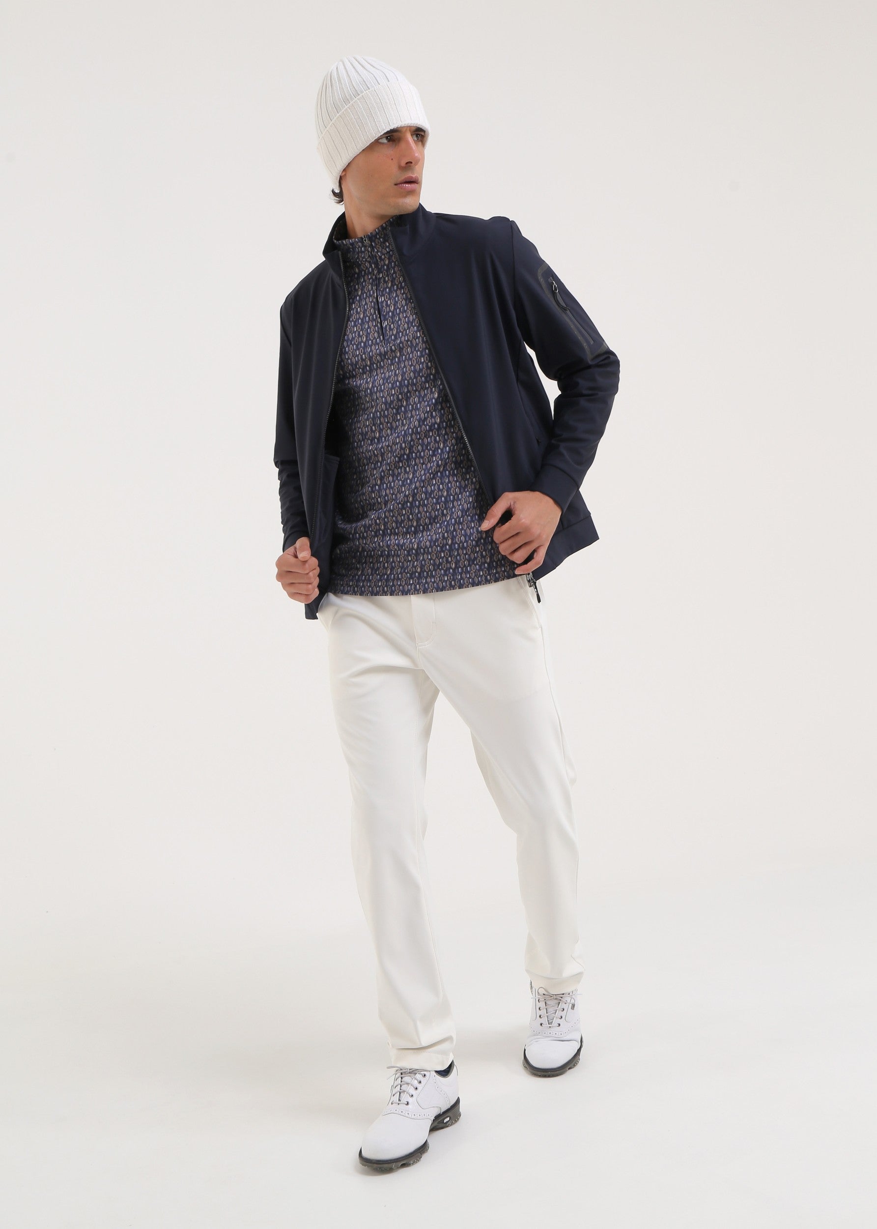 THOMAS - ENVY GREEN PIXELS turtleneck - man - Chervò USA