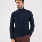 TOBAGO - TIMELESS NAVY turtleneck - man - Chervò USA