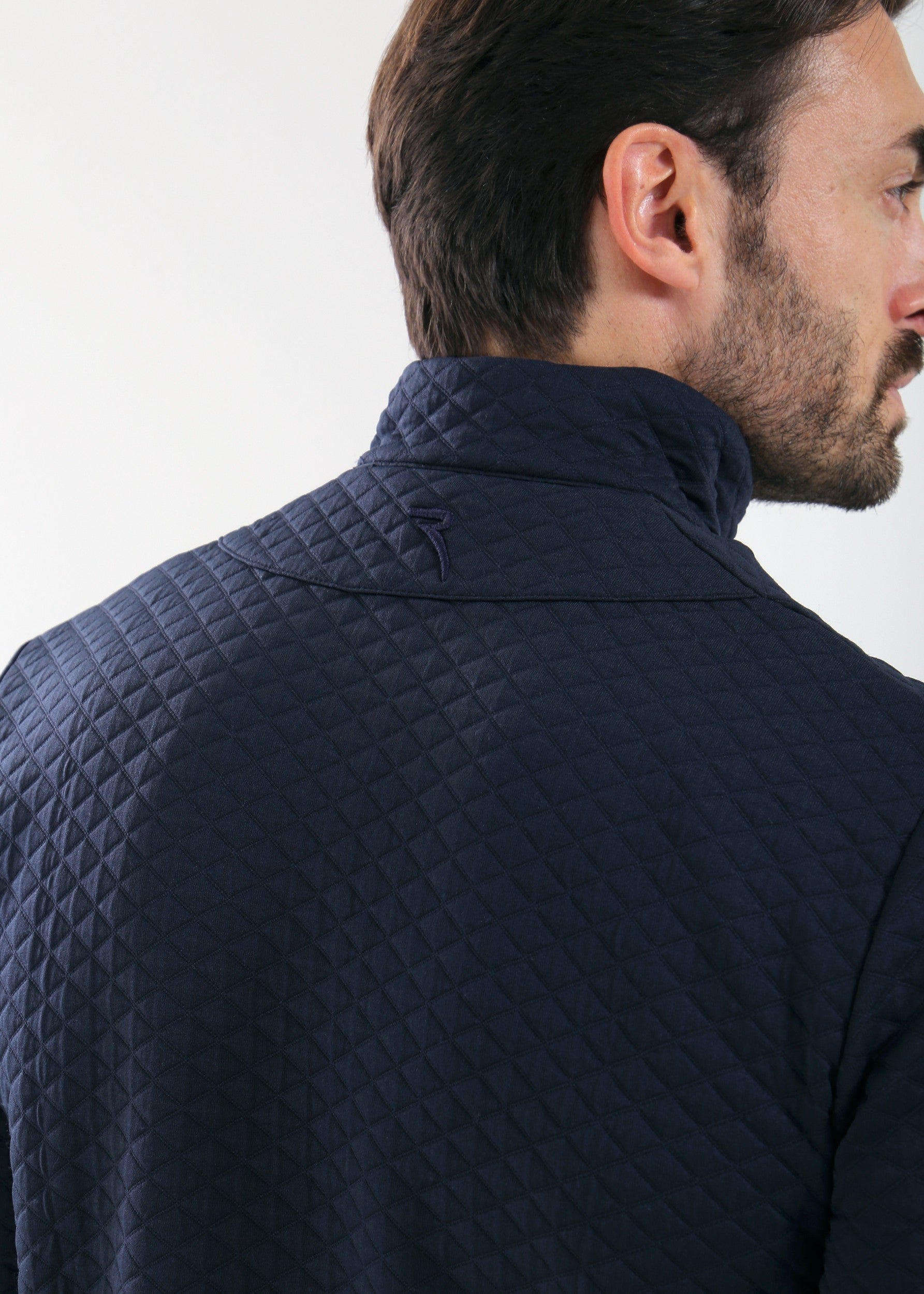 TOBAGO - TIMELESS NAVY turtleneck - man - Chervò USA