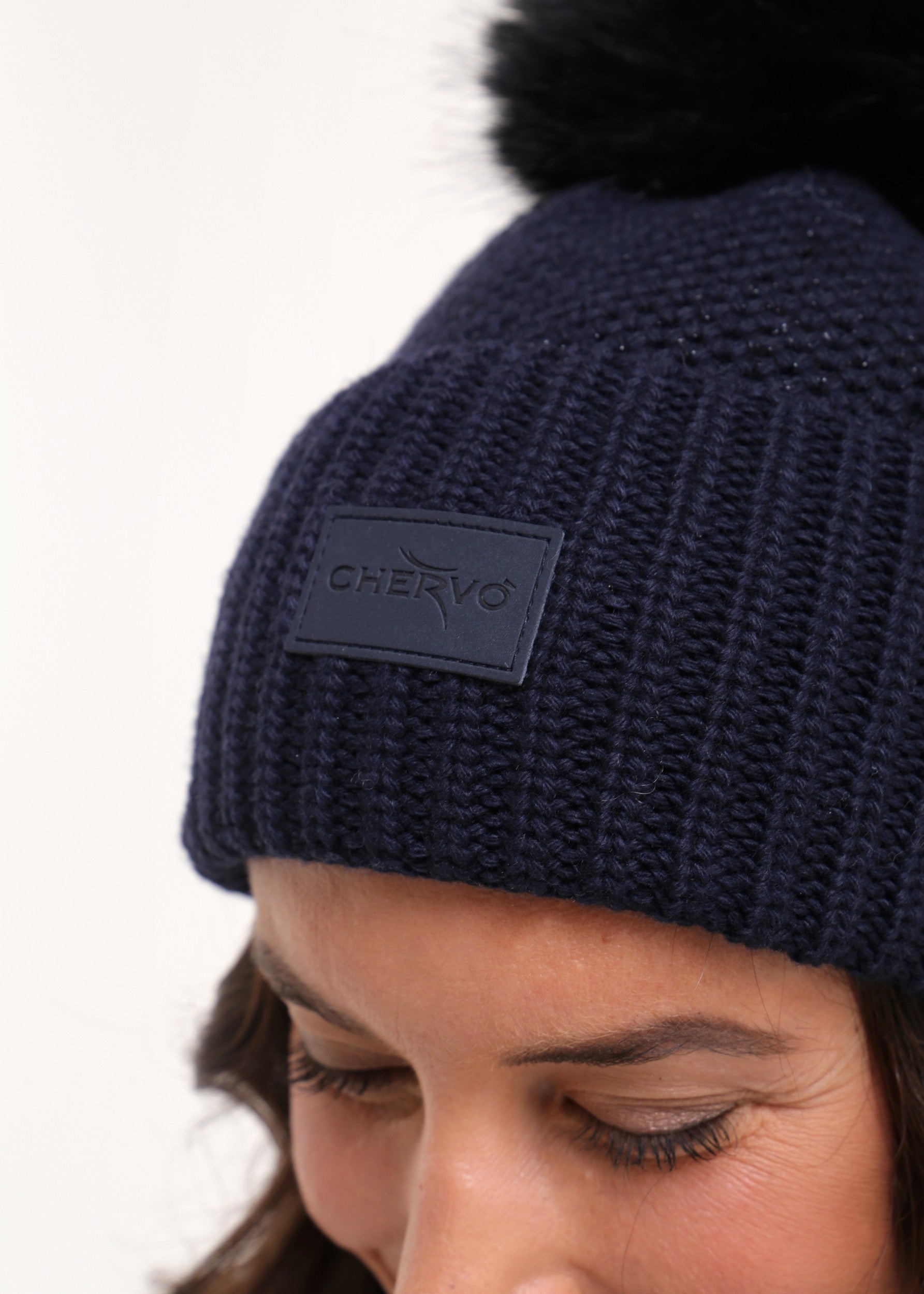 WISTERIA - MIDNIGHT BLACK headwear - woman - Chervò USA