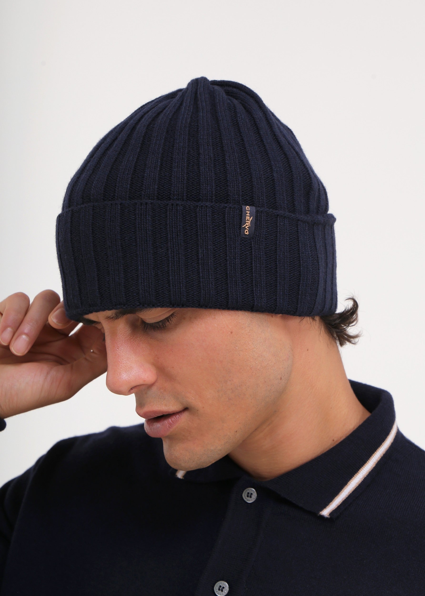 WOOLLY - TIMELESS NAVY headwear - Chervò USA