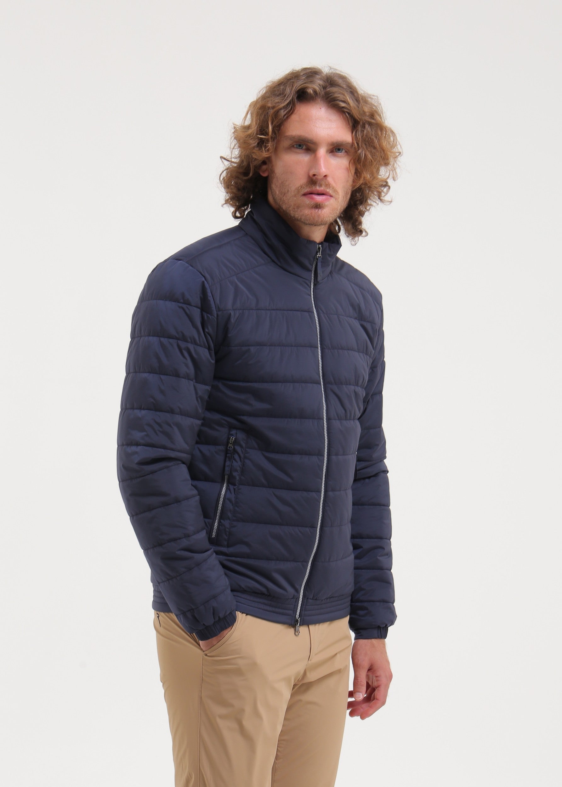 MARIO - TIMELESS NAVY jacket - man - Chervò USA