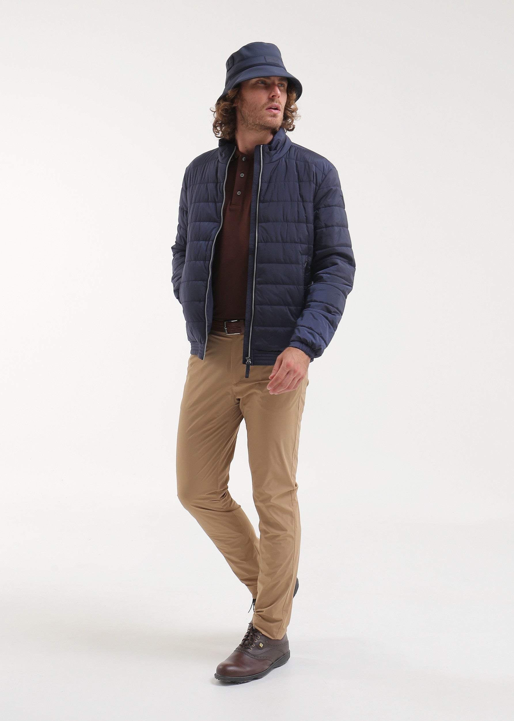 MARIO - TIMELESS NAVY jacket - man - Chervò USA