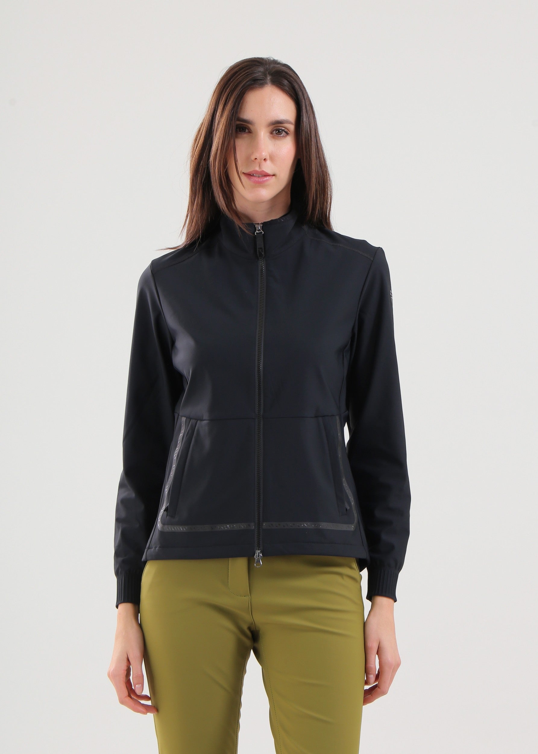MARGOT - DEEP WELL BLACK jacket - Chervò USA