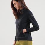 MARGOT - DEEP WELL BLACK jacket - Chervò USA