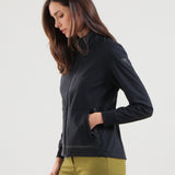MARGOT - DEEP WELL BLACK jacket - Chervò USA