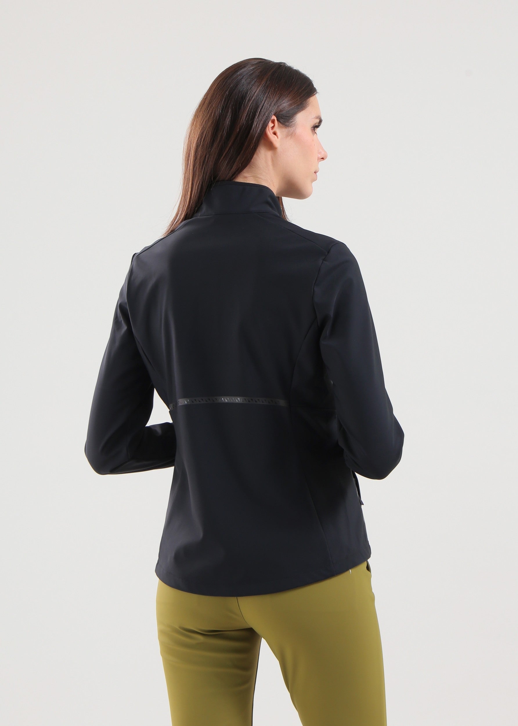 MARGOT - DEEP WELL BLACK jacket - Chervò USA