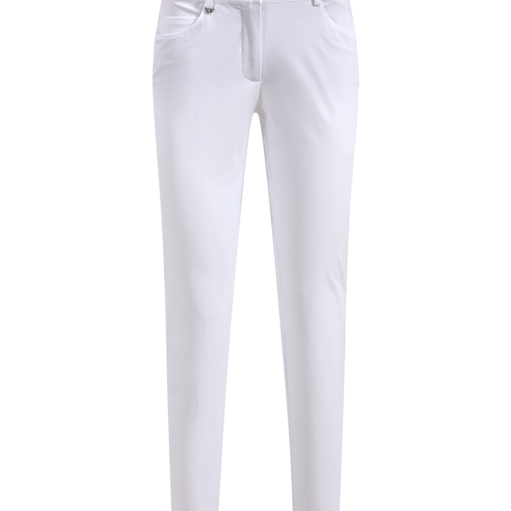 SILLA - OPTIC WHITE trousers - Chervò USA